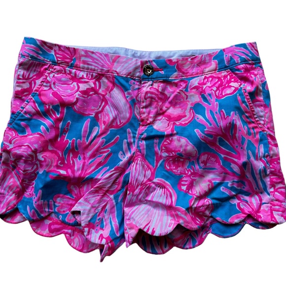 Lilly Pulitzer Pants - Lilly Pulitzer Scallop Edge Buttercup Short. Not available in stores.